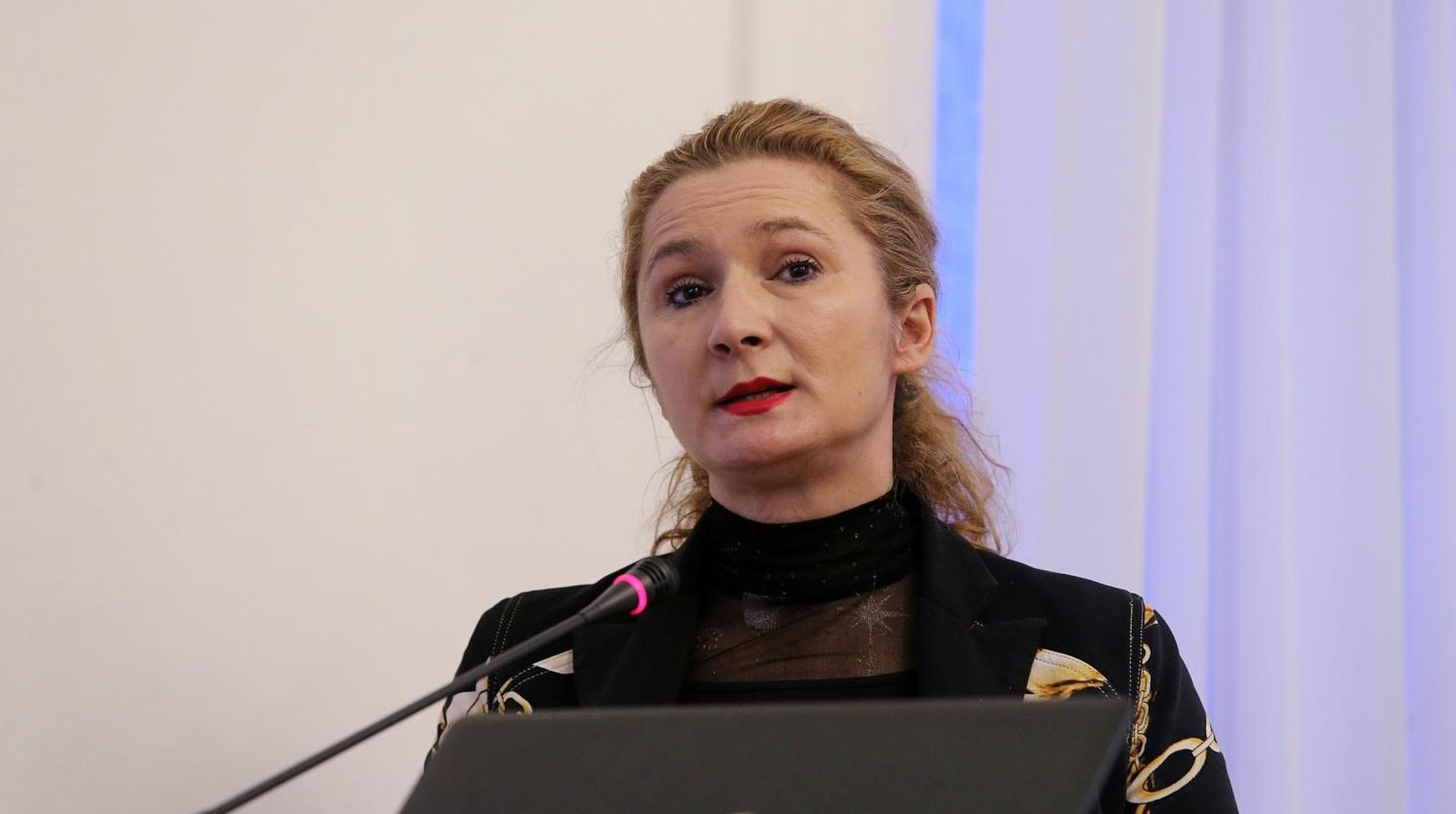 Zagreb: Predstavljanje izvješća Analiza rodne ravnopravnosti Svjetske banke 22.03.2019.,Zagreb - Europski dom, predstavljanje izvjesca Analiza rodne ravnopravnosti Svjetske banke. Pravobraniteljica Visnja Ljubicic. 
Photo: Dalibor Urukalovic/PIXSELL