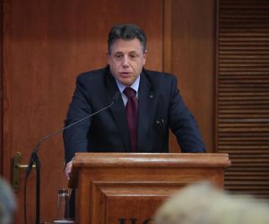 23.10.2019., Zagreb - 10. Medjunarodna konferencija "Alternativno rjesavanje sporova - suradnja uprave i pravosudja s gospodarstvom". Djuro Sessa. 
Photo: Matija Habljak/PIXSELL