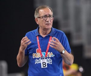 23.10.2019., Zagreb - Prijateljska utakmica rukometasa Hrvatske i Njemacke u Areni Zagreb. Izbornik Hrvatske rukometne reprezentacije Lino Cervar. 
Photo: Luka Stanzl/PIXSELL