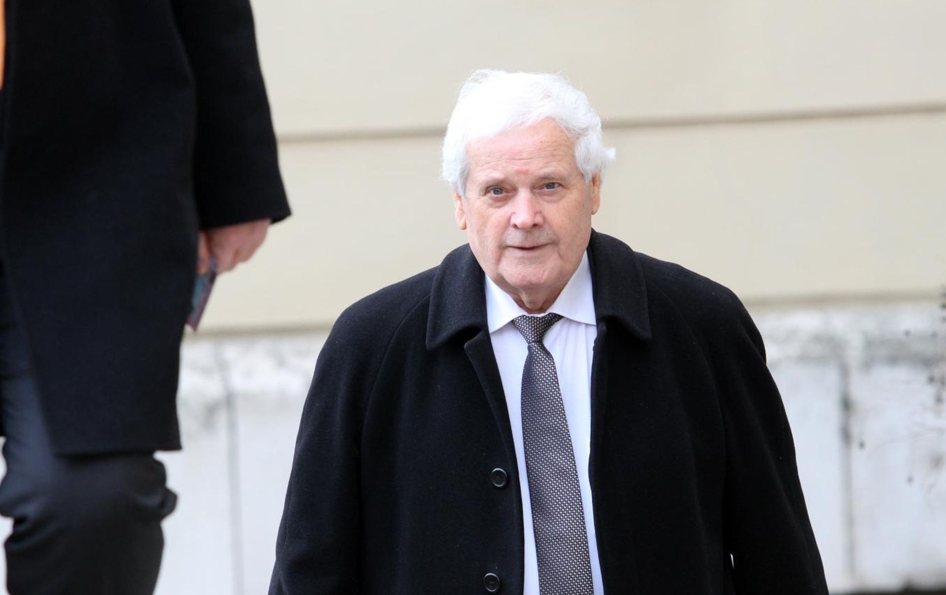 26.02.2015., Rijeka - Fikret Abdic i sin dolaze na Zupanijski sud u Rijeci.
Photo: Goran Kovacic/PIXSELL