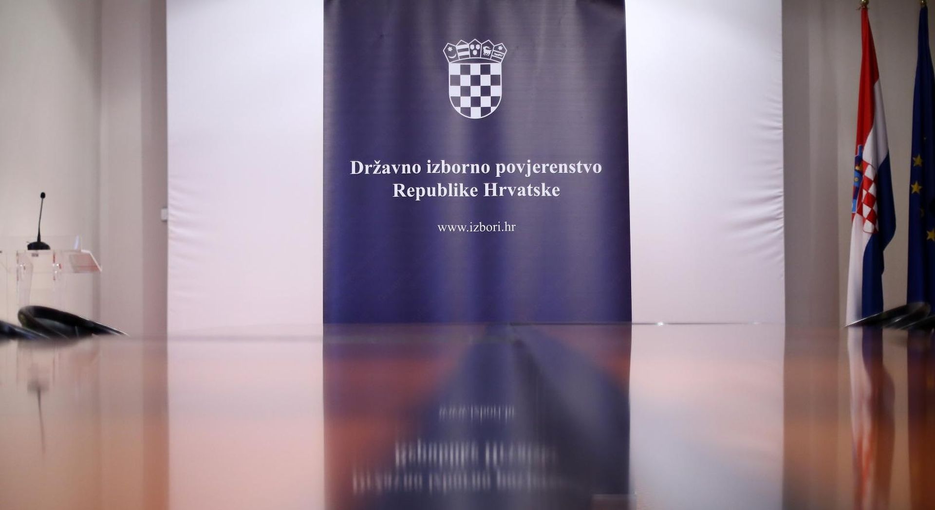 26.05.2019., Zagreb - U 23 sata, Drzavno izborno povjernstvo objavilo je prve nesluzbene rezultate Europskih izbora. 
Photo: Borna Filic/PIXSELL