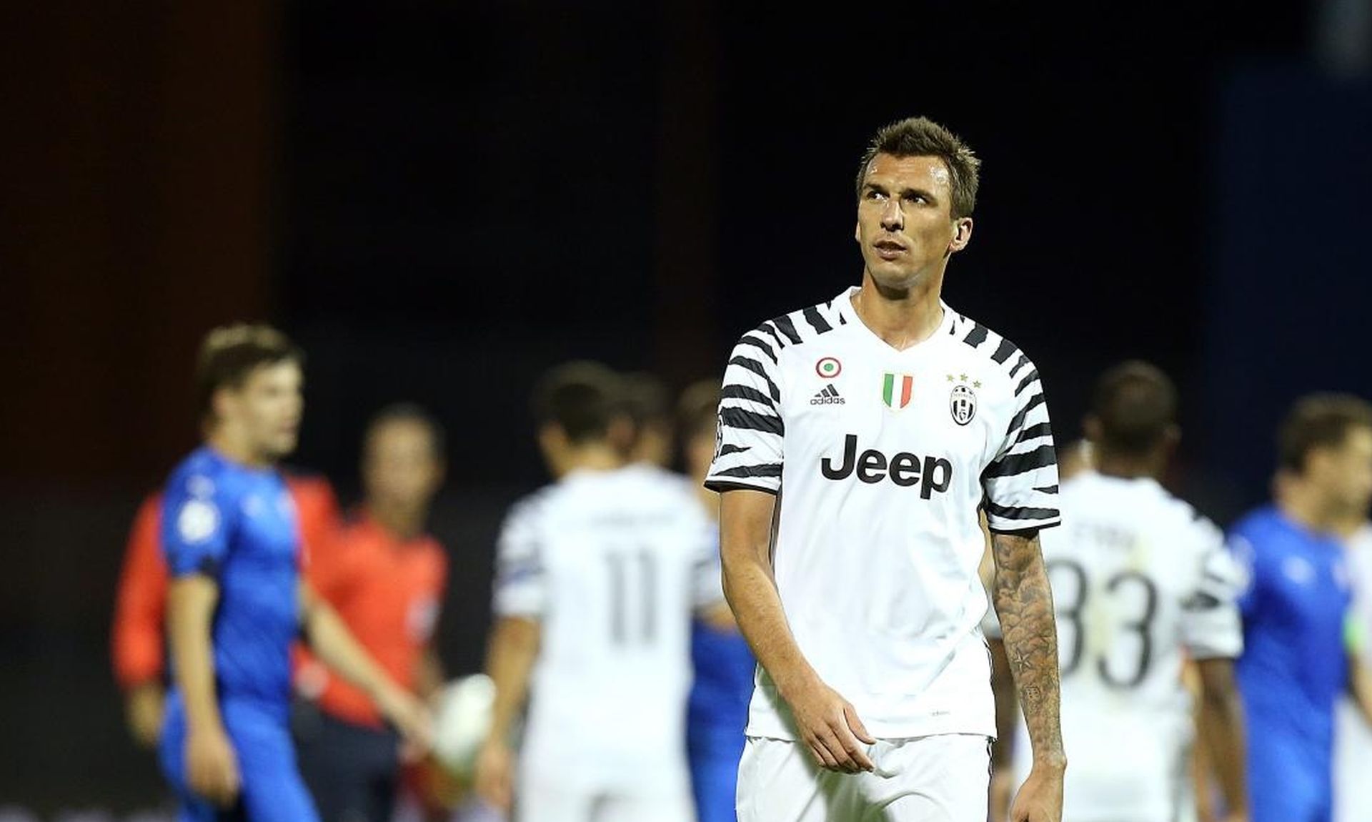 27.09.2016., stadion Maksimir, Zagreb - Liga prvaka, skupina H, 2. kolo, GNK Dinamo - Juventus FC. Mario Mandzukic.
Photo: Goran Stanzl/PIXSELL