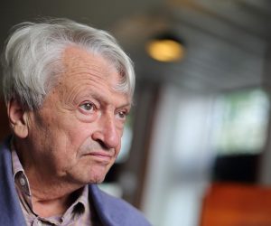 28.08.2013., Zagreb - Predrag Matvejevic, akademik, knjizevnik i publicist. Photo: Jurica Galoic/PIXSELL
