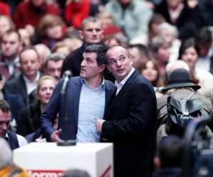 29.12.2019. Zagreb - Predizborni skup predsjednickog kandidata Zorana Milanovica u Bocarskom domu.Orsat Miljenic
Photo: Igor Soban/PIXSELL