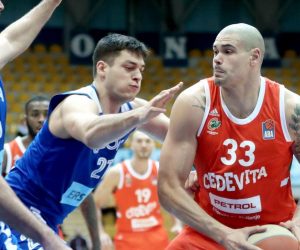 29.12.2019., Zagreb - KC Drazen Petrovic. 13. kolo ABA lige, Cibona - Cedevita Olimpija. Kresimir Ljubicic, Maik Zirbes. Photo: Sanjin Strukic/PIXSELL