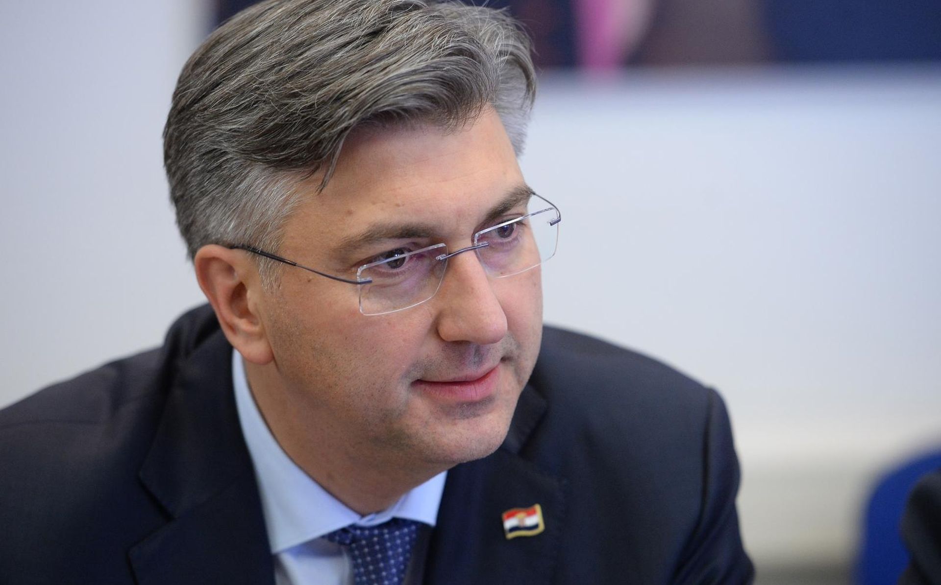 30.12.2019., Sredisnjica HDZ-a, Trg zrtava fasizma 4, Zagreb - Zajednicka sjednica Predsjednistva i Nacionalnog vijeca HDZ-a. Andrej Plenkovic.Photo: Marko Prpic/PIXSELL