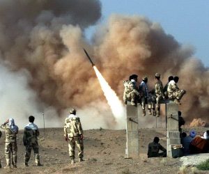 epa08111152 (FILE) - Ballistic missile Zelzal , is launched during the second day of military exercises, codenamed Great Prophet-6, by Iran's elite Revolutionary Guards at an undisclosed location in Iran, 28 June 2011 (Reissued 07 January 2020). According to Iranian state TV on 07 January 2020, Iran's Revolutionary Guard Crops (IRGC) launched a series of rockets targeting Ain al-Assad air base located in al-Anbar, one of the bases hosting US military troops in Iraq. The attack comes days after the Top Irani General Qassem Soleimani, head of the IRGC's Quds force, was killed by a US drone strike in Baghdad.  EPA/STRNGER *** Local Caption *** 02799449