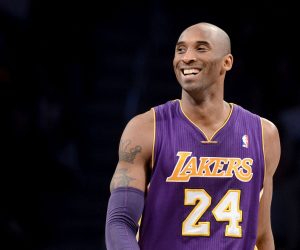 epa08169307 (FILE) - Los Angeles Lakers shooting guard Kobe Bryant walks up court during a break against the Brooklyn Nets at the Barclays Center in Brooklyn, New York, USA, 05 February 2013 (re-issued 27 January 2020). Kobe Bryant died in a helicopter crash in Calabasas, California, USA on 26 January 2020.  EPA/ANDREW GOMBERT  SHUTTERSTOCK OUT *** Local Caption *** 50696885