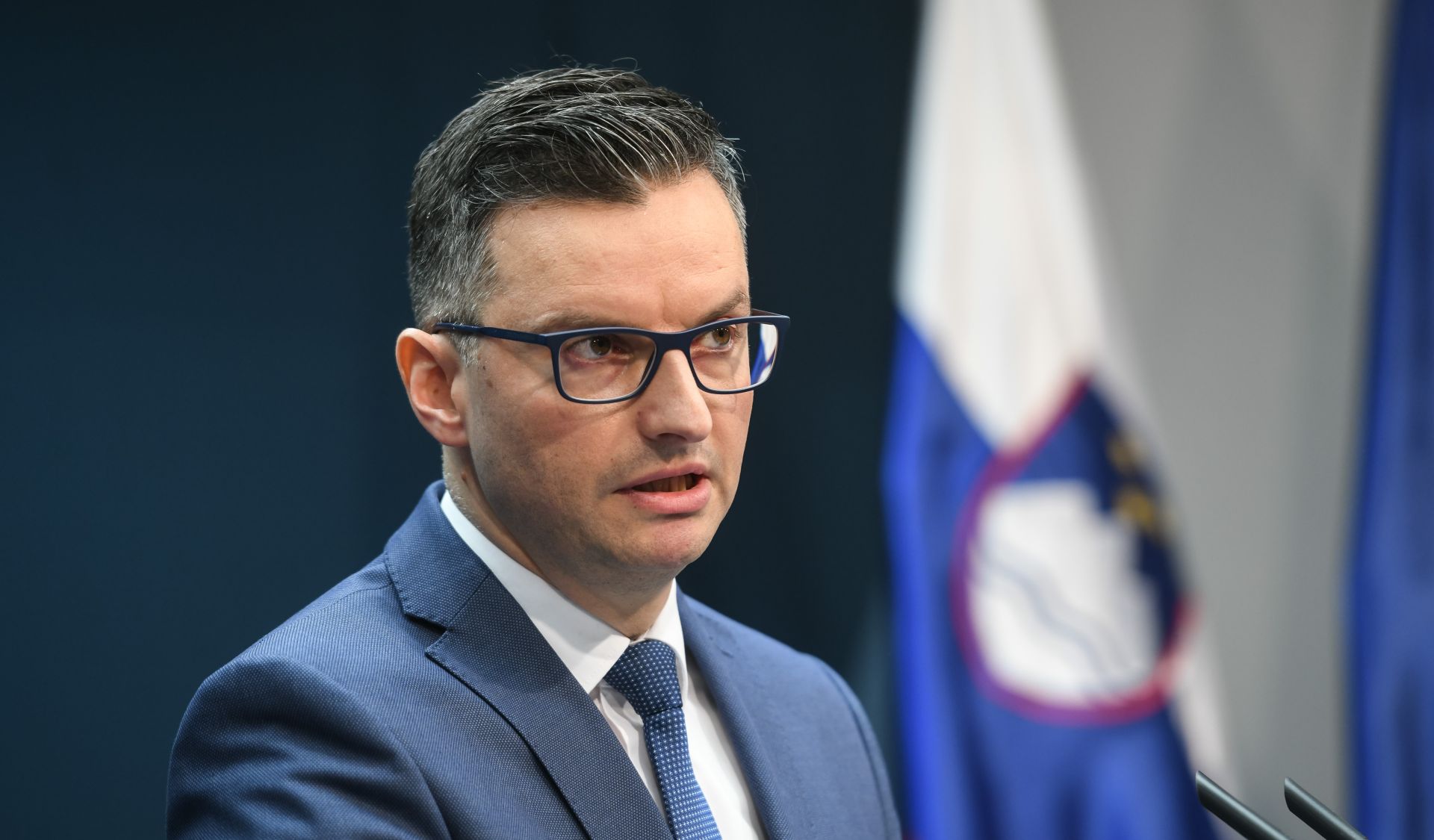 Ljubljana, 27.01.2020. - Slovenski premijer Marjan Šarec u ponedjeljak je izjavio da će parlamentu već danas uputiti svoju ostavku i da je najbolje da se što prije održe izvanredni parlamentarni izbori. Na fotografiji Marjan Šarec.
foto HINA/ STA/ Nebojša Tejić/ ml