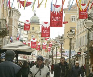 Rijeka,31.01.2020.- Rijeka i svi rijeèani  kao i  mnogi gosti  koji stiu u Rijeku u ièekivanju su poèetka otvatanja EPK Rijeka prijestolnica kulture 2020.