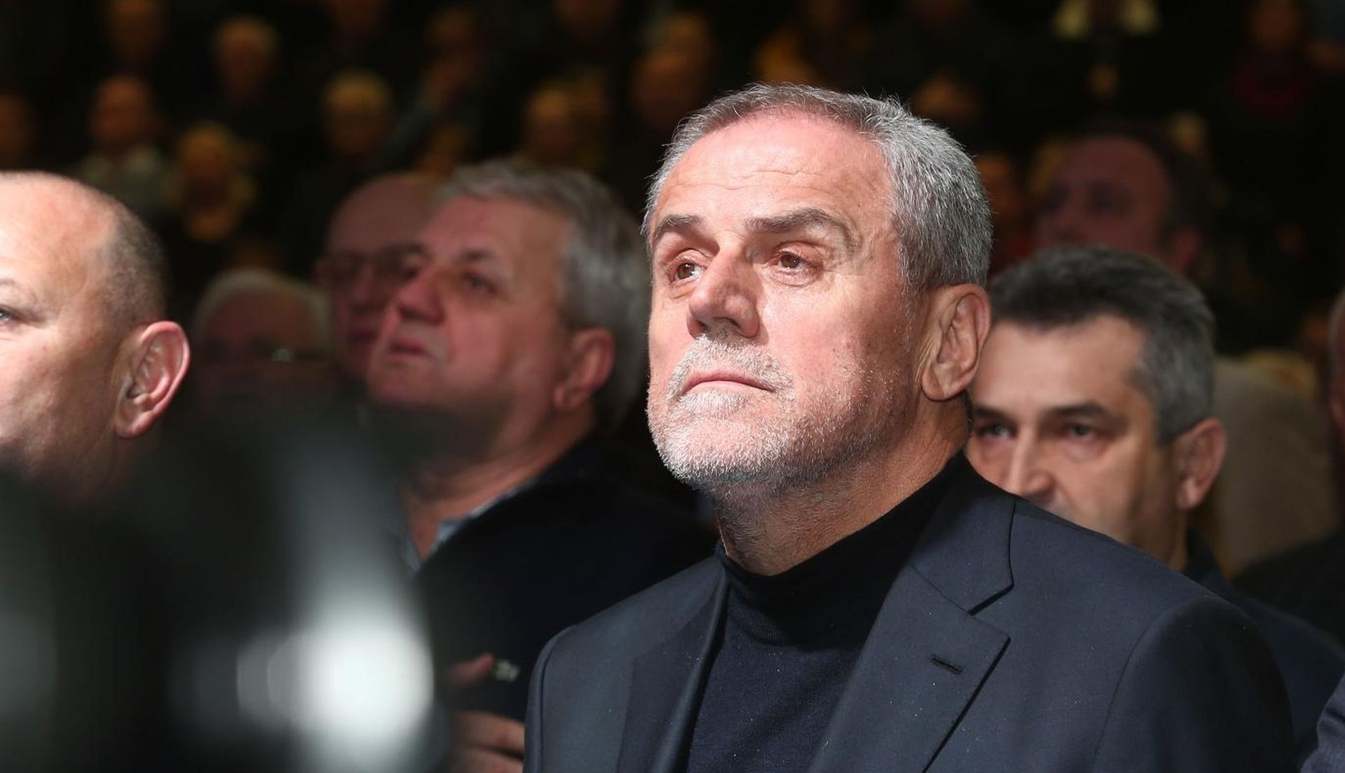 02.01.2020., Sesvete - Prdizborni skup Kolinde Grabar Kitarovic u Sesvetama. Milan Bandic
Photo: Matija Habljak/PIXSEL