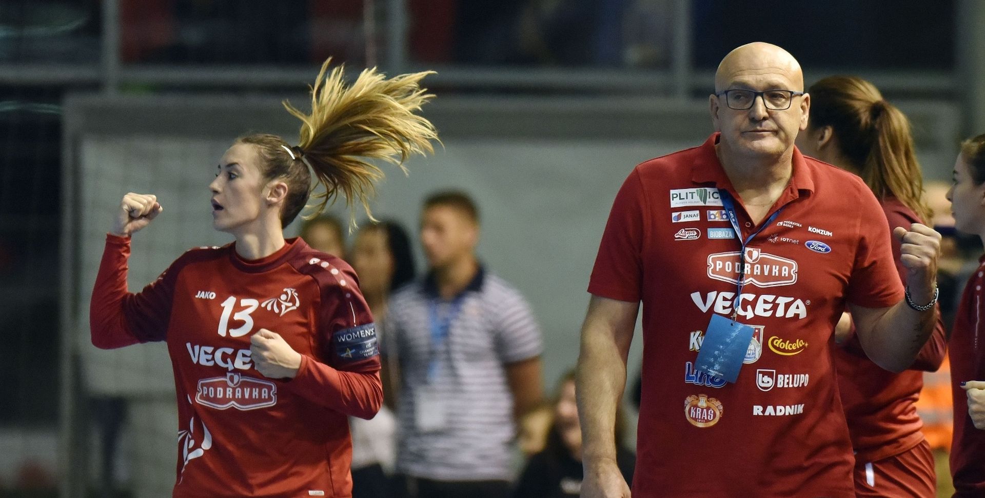 02.11.2019., Koprivnica- Utakmica 4. kola skupine A rukometne Lige prvakinja, Podravka Vegeta - Ferencvaros. Zlatko Saracevic.
Photo: Vjeran Zganec Rogulja/PIXSELL