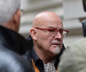 03.10.2016., Zagreb - Zupanijski sud, rasprava suda o pravomocnosti optuznice za Josipa Klemma i Ivicu Lovrica za aferu Cibona i transfer Daria Sarica iz KK Zagreb u KK Cibona. Odvjetnik Branko Seric
Photo: Marko Lukunic/PIXSELL