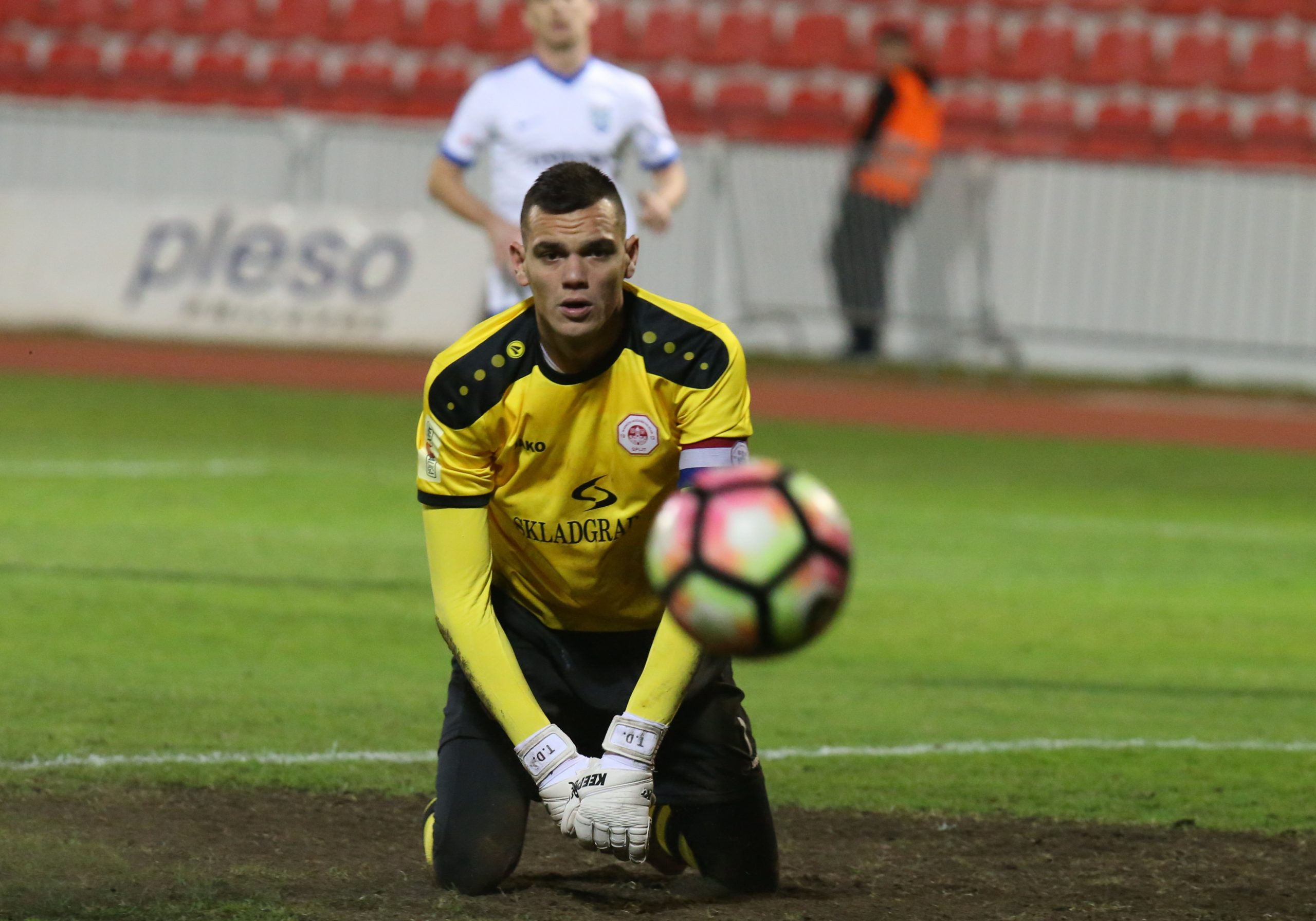 04.12.2016., stadion Park mladezi, Split - MAXtv 1. HNL, 18. kolo, RNK Split - NK Osijek. Tomislav Duka. Photo: Ivo Cagalj/PIXSELL