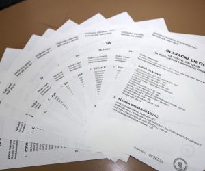 05.01.2020.Sibenik,-Otvorena su biralista za drugi krug glasovanja za izbor predsjednika ili predsjednice Republike Hrvatske.
Photo: Dusko Jaramaz/PIXSELL