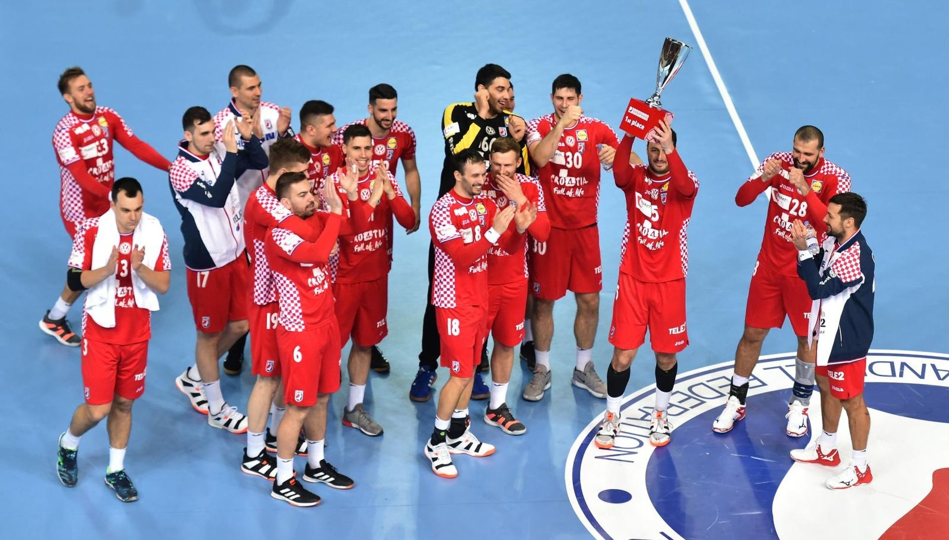 05.01.2020., Porec - Croatia kup 2020. u dvorani Zatika, Hrvatska protiv Katara. Photo: Dusko Marusic /PIXSELL