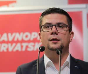 06.09.2019., Zagreb -Konferencija za medije nakon sjednice Predsjednistva. Izjave za medije Domagoja Hajdukovica i Josipa Kregara.  
Photo: Tomislav Miletic/PIXSELL