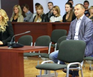 06.10.2014., Split - Na Zupanijskom sudu nastavljeno je sudjenje fra Simi Nimcu zbog prodaje crkvenog zemljista. Photo: Ivo Cagalj/PIXSELL