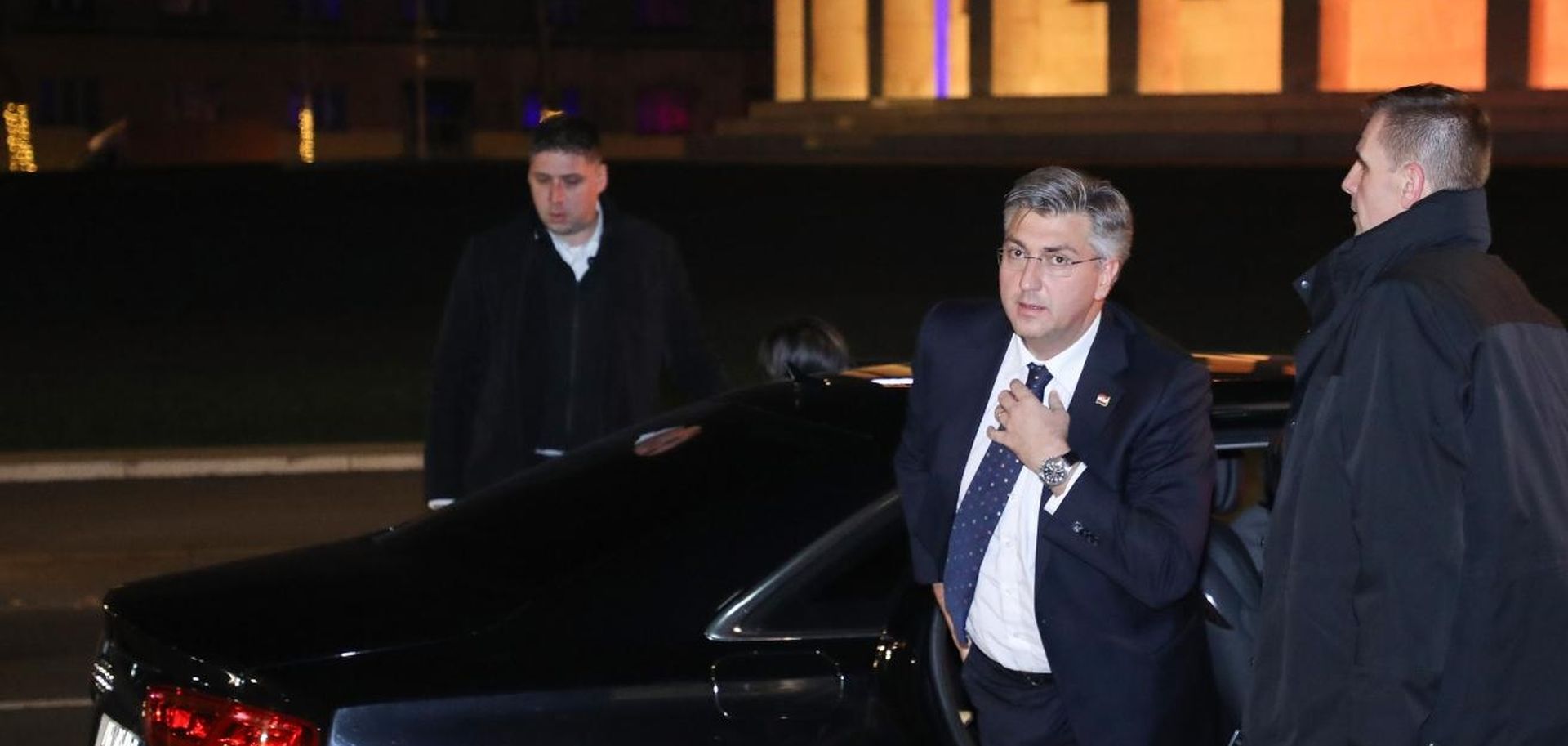 07.01.2020., Zagreb - U sredisnjici HDZ-a na Trgu zrtava fasizma odrzana je zajednicka sjednica Predsjednistva i Nacionalnog vijeca Hrvatske demokratske zajednice. Andrej Plenkovic. 
Photo: Tomislav Miletic/PIXSELL