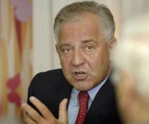 27.08.2008.,Beli Manastir - Hotel Patria,Sjednica predsjednistva  HDZ-a.Predsjednik stranke i Hrvatski premijer Ivo Sanader.
Photo Davor Javorovic/Vecernji list