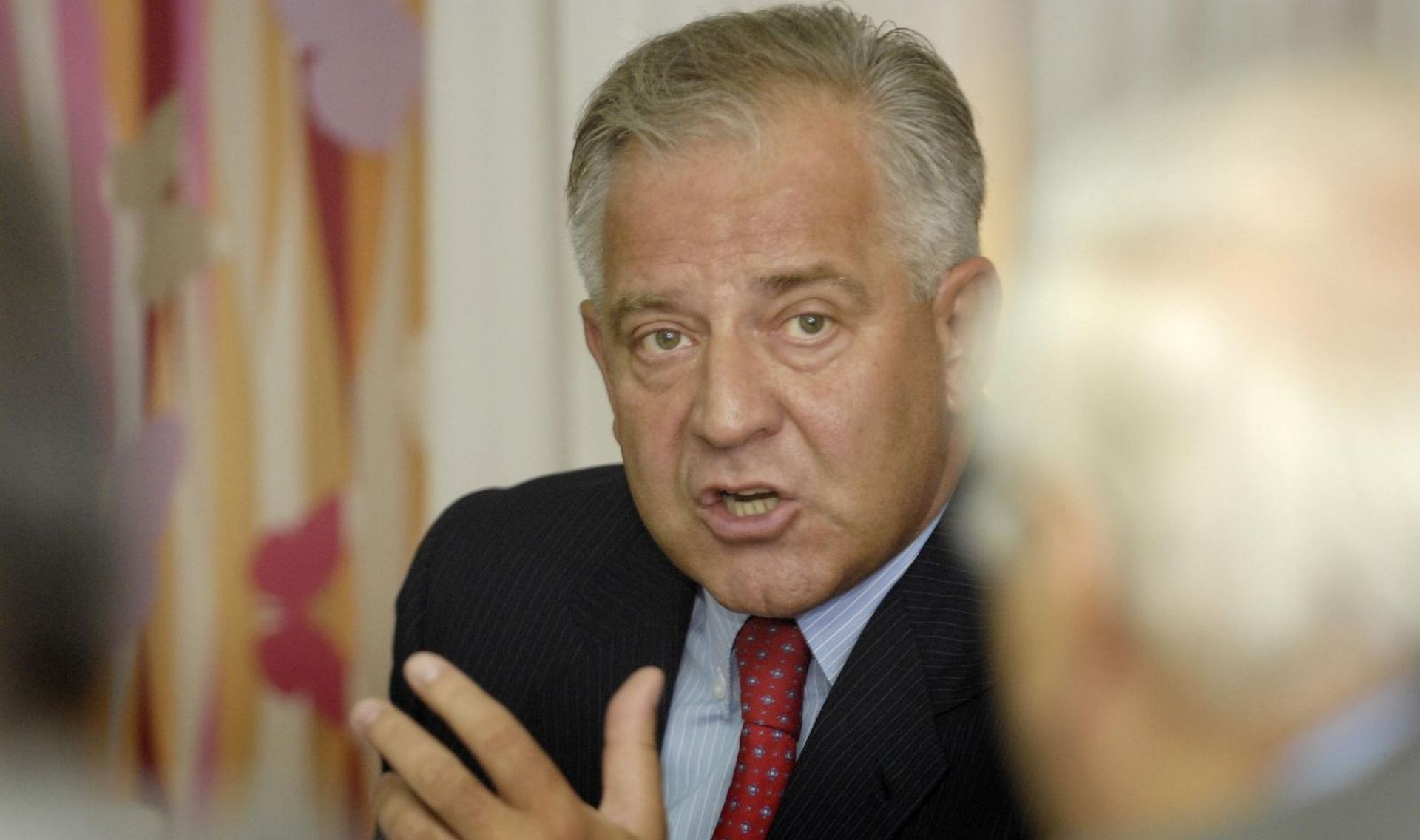 27.08.2008.,Beli Manastir - Hotel Patria,Sjednica predsjednistva  HDZ-a.Predsjednik stranke i Hrvatski premijer Ivo Sanader.
Photo Davor Javorovic/Vecernji list