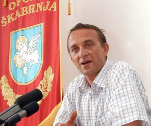 20.10.2008., Zadar - Nediljko Bubnjar, nacelnik opcine Skabrnja.
Photo: Dino Stanin/Vecernji list