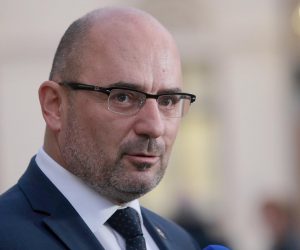 09.10.2019., Markov trg, Zagreb - Sastanak koalicijskih partnera u Vladi RH. Milijan Brkic. 
Photo: Dalibor Urukalovic/PIXSELL