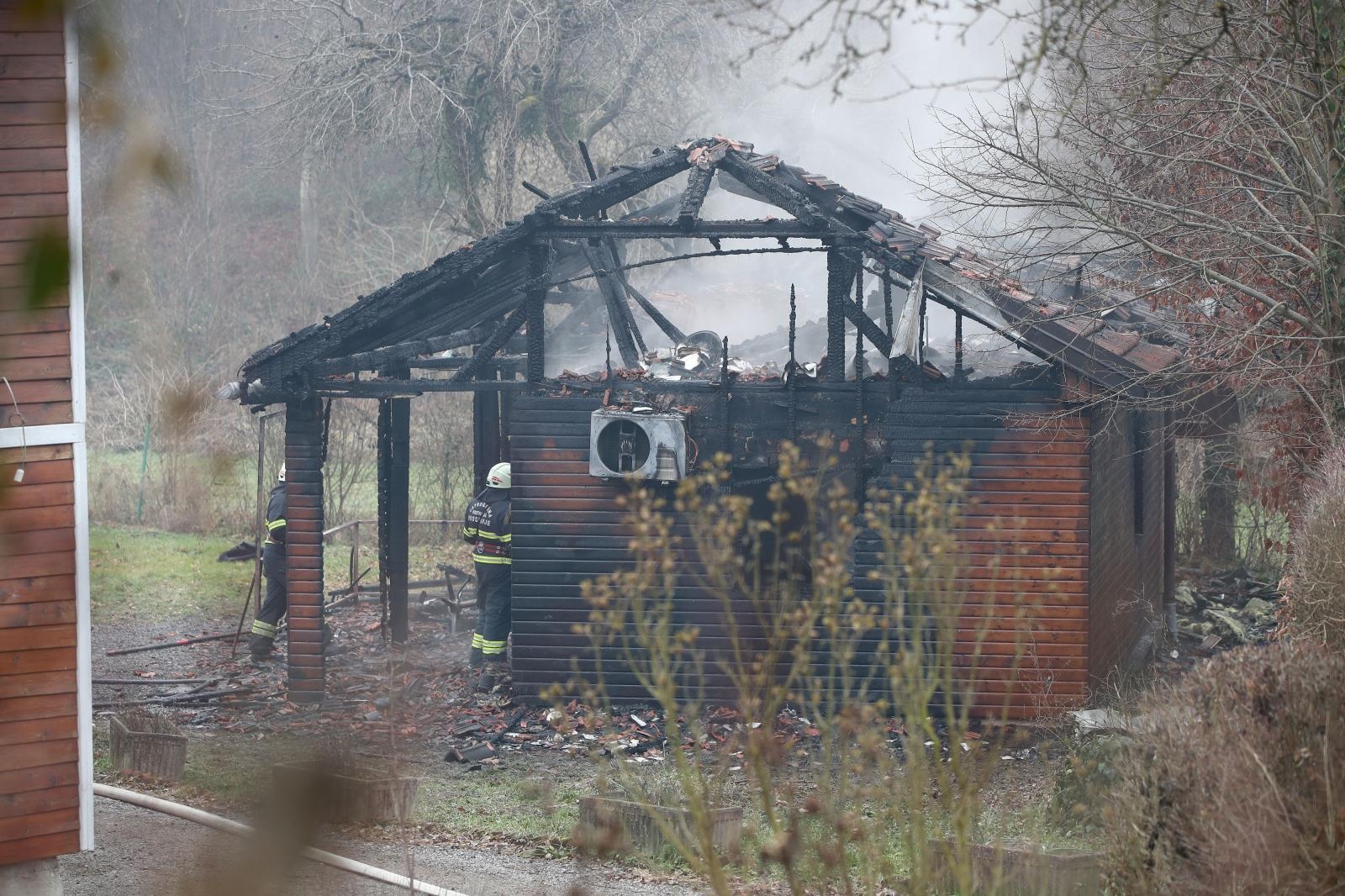 11.01.2020., Andrasevec - U Domu za starije i nemocne osobne izbio je pozar u kojemu je smrtno stradalo sest osoba. Photo: Igor Kralj/PIXSELL