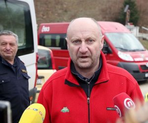 11.01.2020., Andrasevec - U Domu za starije i nemocne osobe izbio je pozar u kojemu je smrtno stradalo sest osoba. Zupan Krapinsko-zagorske zupanije Zeljko Kolar. Photo: Igor Kralj/PIXSELL