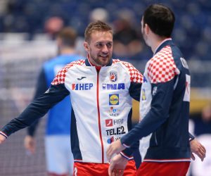 11.01.2020., Stadthalle Graz, Graz - Europsko rukometno prvenstvo, skupina A, 2. kolo, Hrvatska - Bjelorusija. Luka Cindric
Photo: Luka Stanzl/PIXSELL