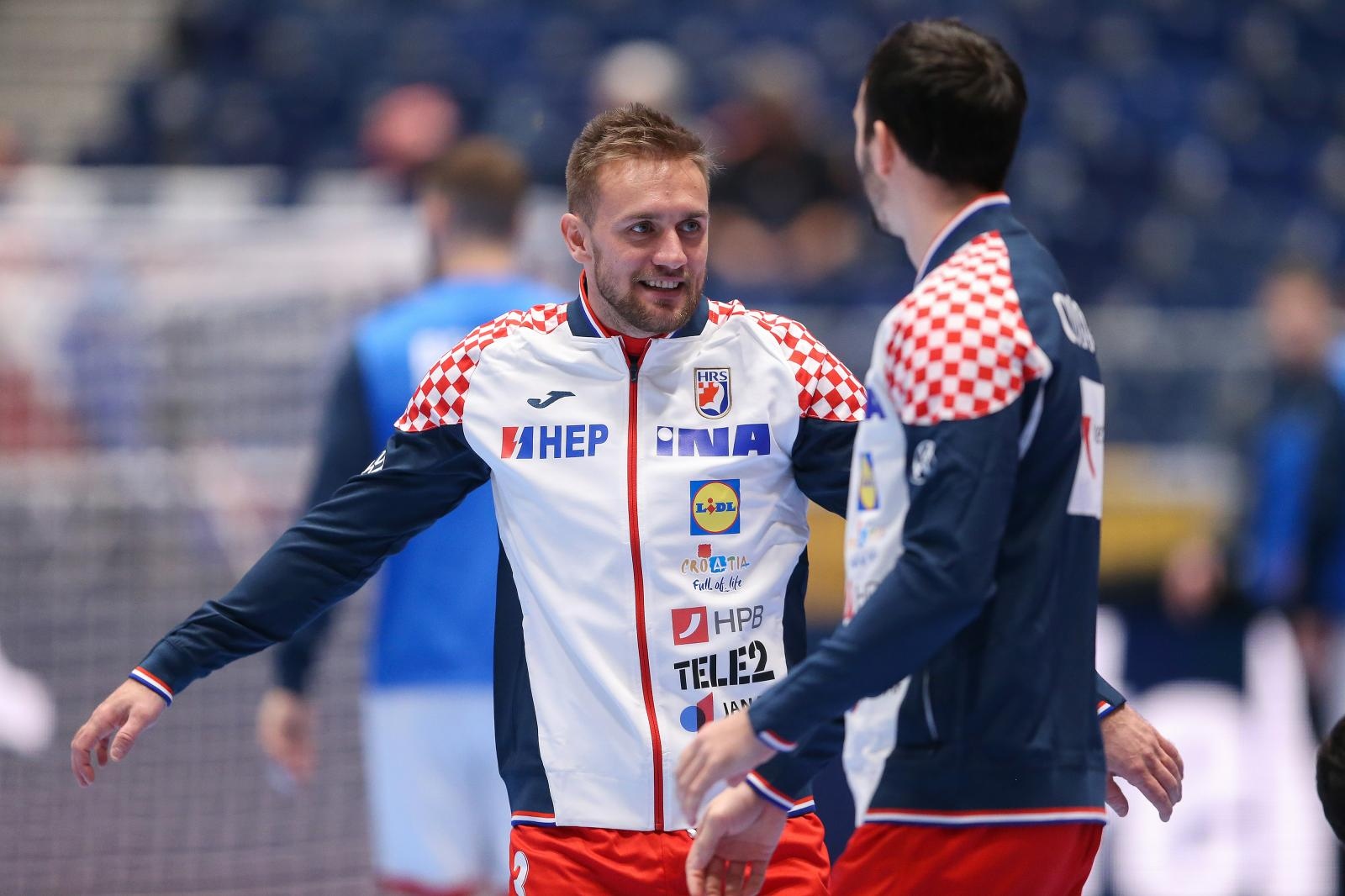 11.01.2020., Stadthalle Graz, Graz - Europsko rukometno prvenstvo, skupina A, 2. kolo, Hrvatska - Bjelorusija. Luka Cindric
Photo: Luka Stanzl/PIXSELL