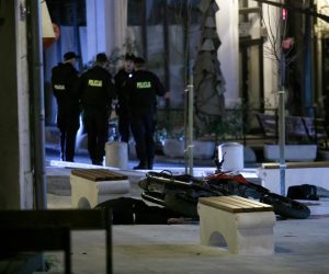 UZNEMIRUJUCA FOTOGRAFIJA 11.01.2020., U centru Splita, u blizini crkve svetog Frane u Radmilovicevoj ulici, upucan je muskarac, a nedugo nakon toga upucan je jos jedan muskarac na Sperunu. Treci upucani muskarac preminuo je u bolnici. Photo: Milan Sabic/PIXSELL