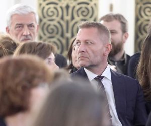 11.11.2019., Zagreb - U Novinarskom domu odrzana je komemoracija za preminulog novinara i redatelja Matiju Vuksica. Kreso Beljak.
Photo: Borna Filic/PIXSELL