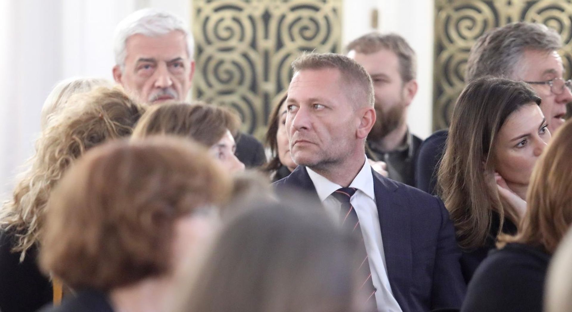 11.11.2019., Zagreb - U Novinarskom domu odrzana je komemoracija za preminulog novinara i redatelja Matiju Vuksica. Kreso Beljak.
Photo: Borna Filic/PIXSELL