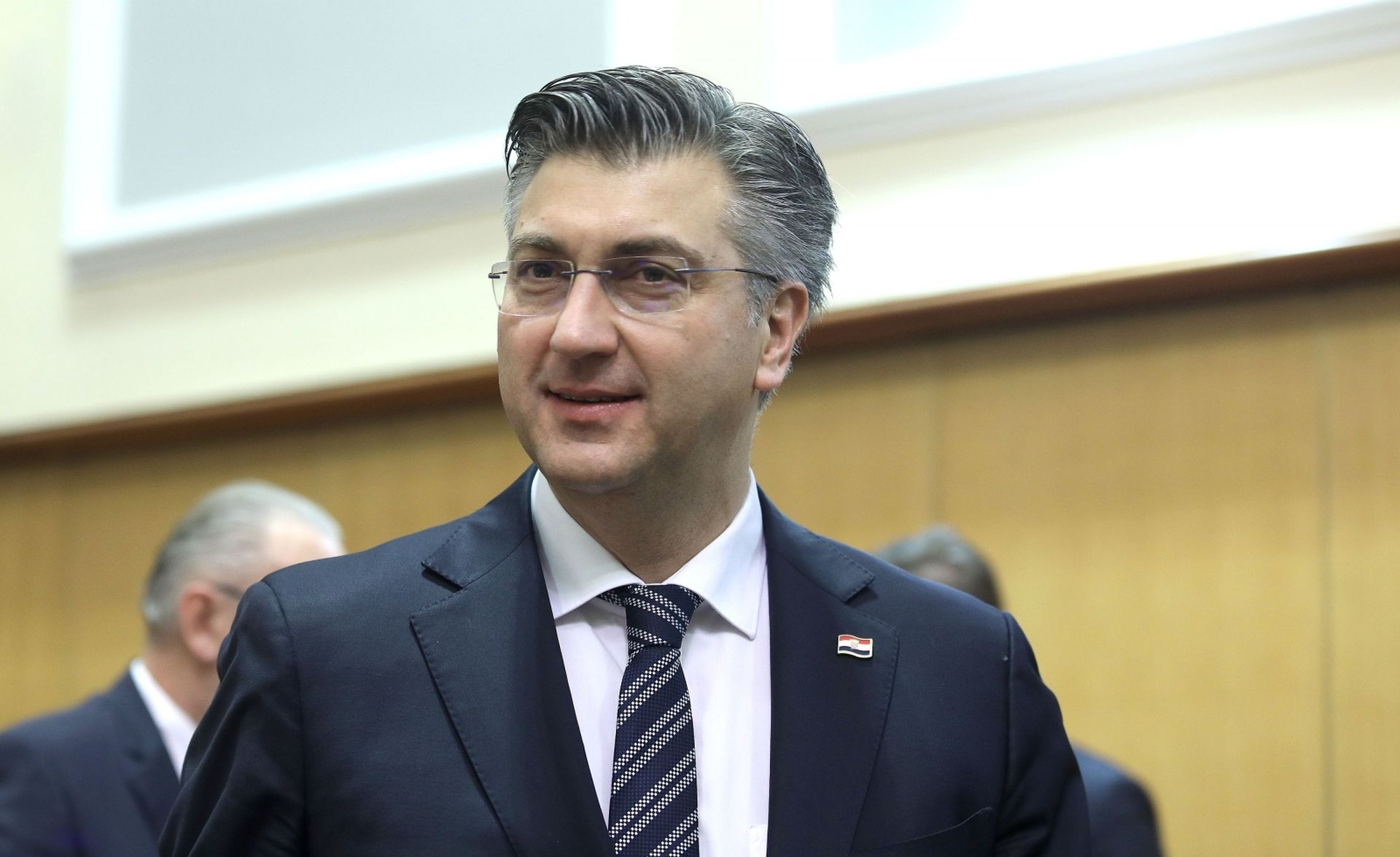 15.01.2020., Zagreb - Aktualnim prijepodnevnom pocela je 16. sjednica Sabora. Andrej Plenkovic
Photo: Patrik Macek/PIXSELl