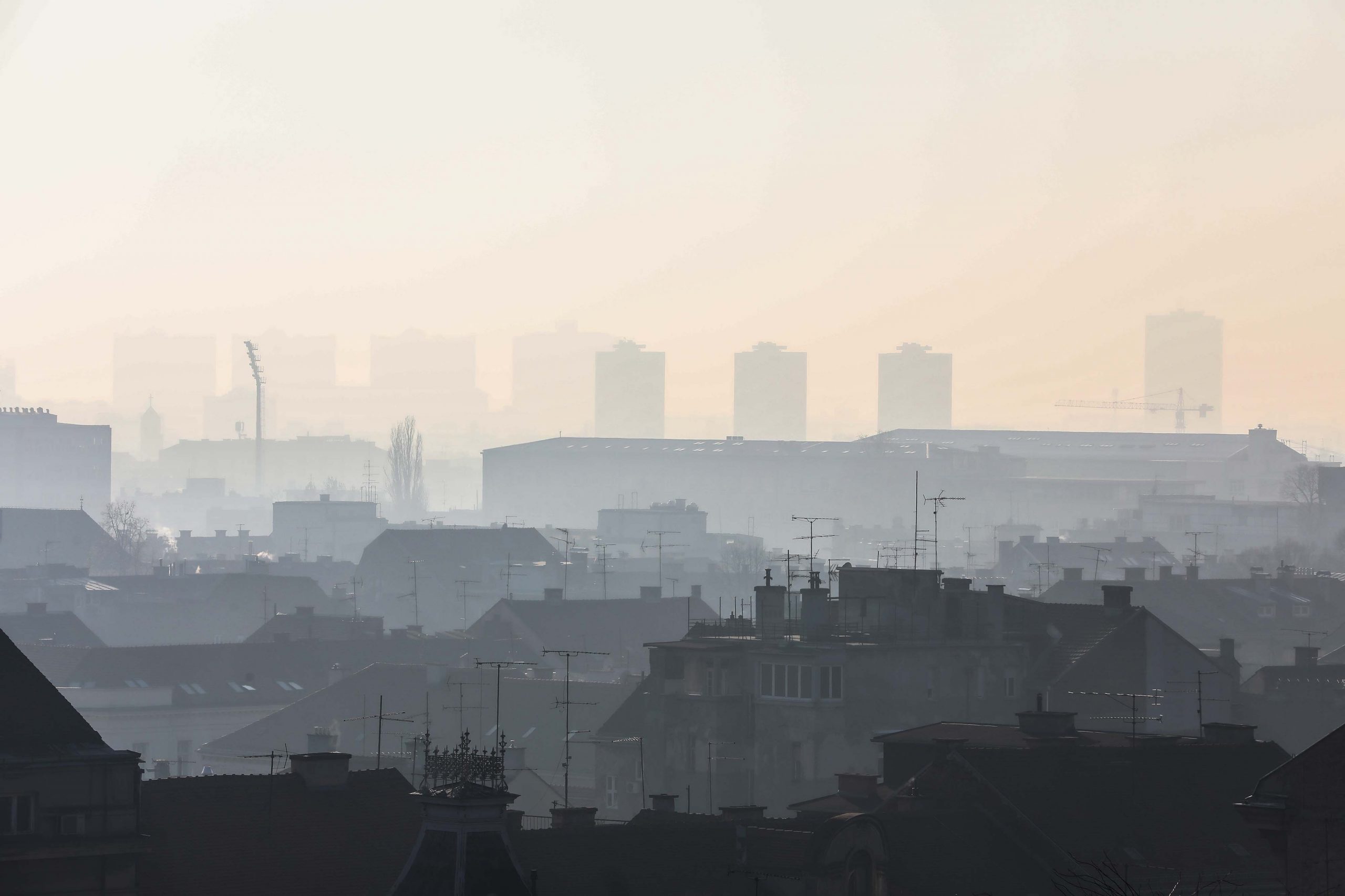 15.01.2020,Zagreb - Panoramski pogled na Donji grad .
Photo: Jurica Galoic/PIXSELL