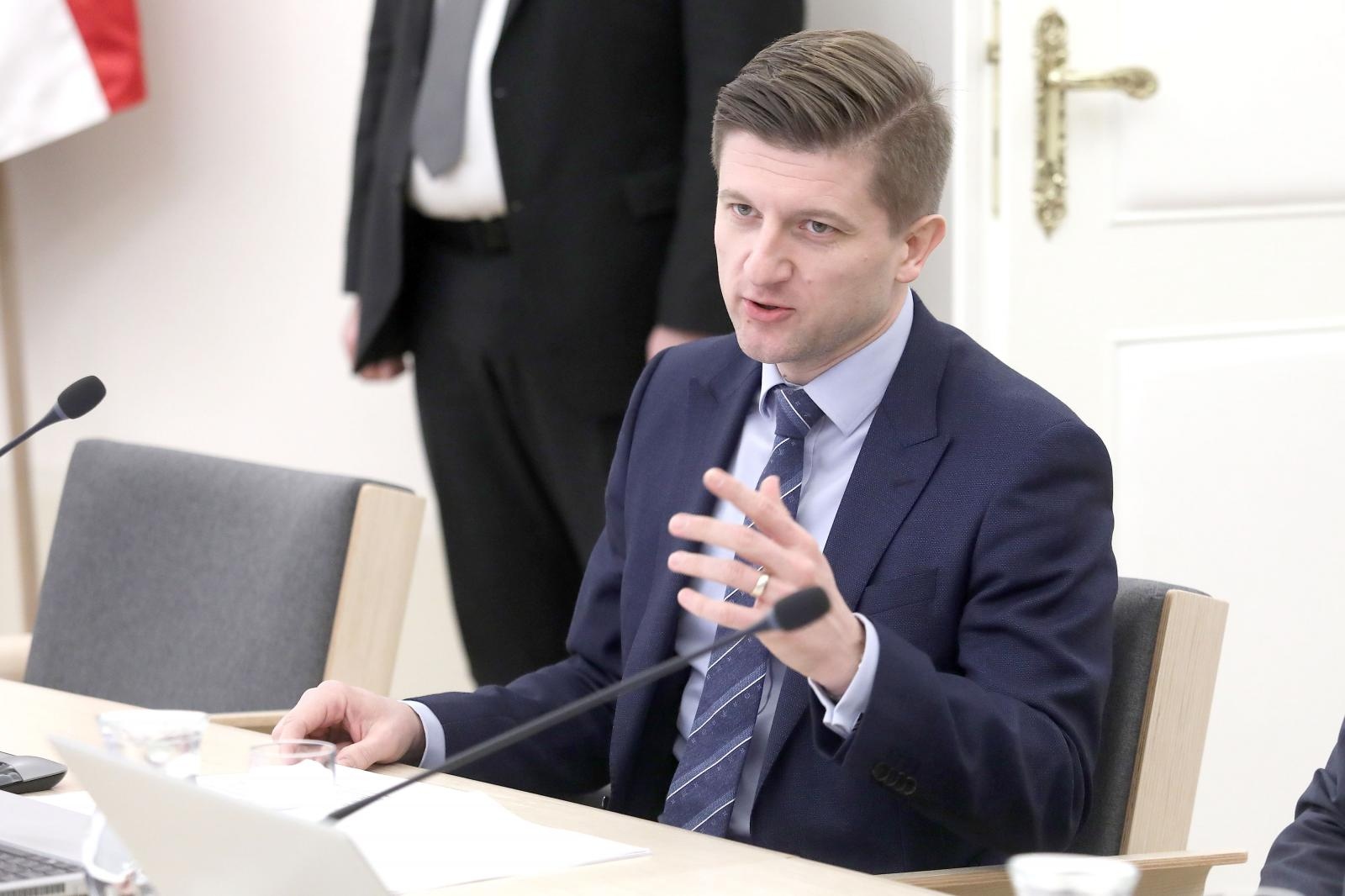16.01.2020., Zagreb - Vlada RH je na svojoj 202. sjednici, uz ostalo, raspravljala o davanju drzavnog jamstva za kreditno zaduzenje i financijski okvir za likvidnost drustvima Djuro Djakovic. Zdravko Maric
Photo: Patrik Macek/PIXSELl