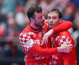 16.01.2020., Wiener Stadthalle, Bec, Austrija - Europsko rukometno prvenstvo, skupina I, 1. kolo, Hrvatska - Austrija. Domagoj Duvnjak, Igor Karacic Photo: Luka Stanzl/PIXSELL