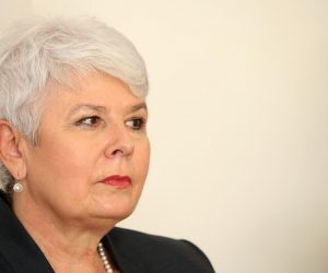 16.05.2017., Zagreb - Predstavljanje knjige Dan nakon jucer bivse hrvatske premijerke Jadranke Kosor u Europskom domu. 
Photo: Goran Stanzl/PIXSELL