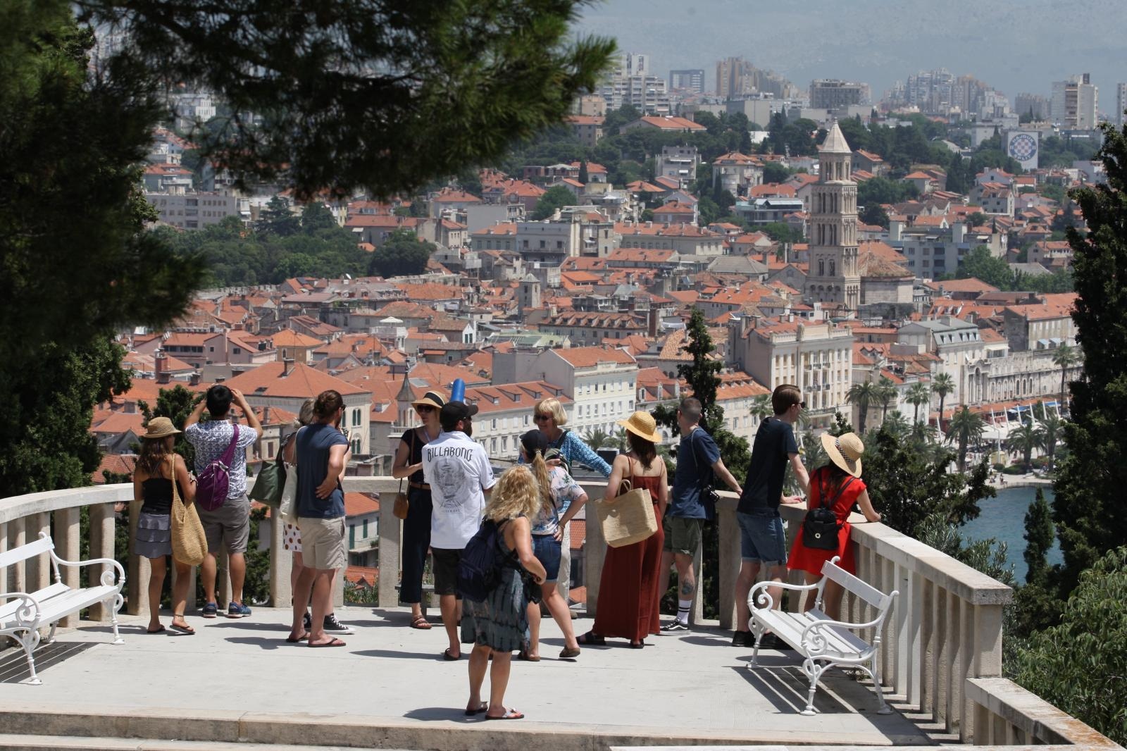 16.06.2019., Split - Ljetni motivi iz Splita tijekom sezone.  Pogled s vidikovca
Photo:Ivo Cagalj/PIXSELL