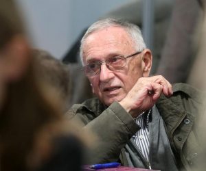Zagreb: Druženje sa autorima Julijanom Matanović i Pavlom Pavličićem na Interliberu 17.11.2018., Zagreb, Velesajam - Interliber 41. Medjunarodni sajam knjiga i ucila. Druzenje sa autorima Julijanom Matanovic i Pavao Pavlicicem.
Photo: Igor Kralj/PIXSELL