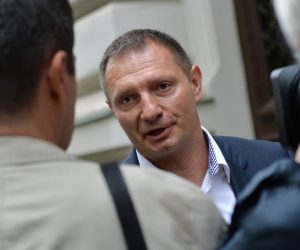 19.09.2016., Zagreb - Zupanijski sud, dolazak Josipa Klemma na sudjenje zbog optuzbi za utaju poreza. 
Photo: Marko Lukunic/PIXSELL