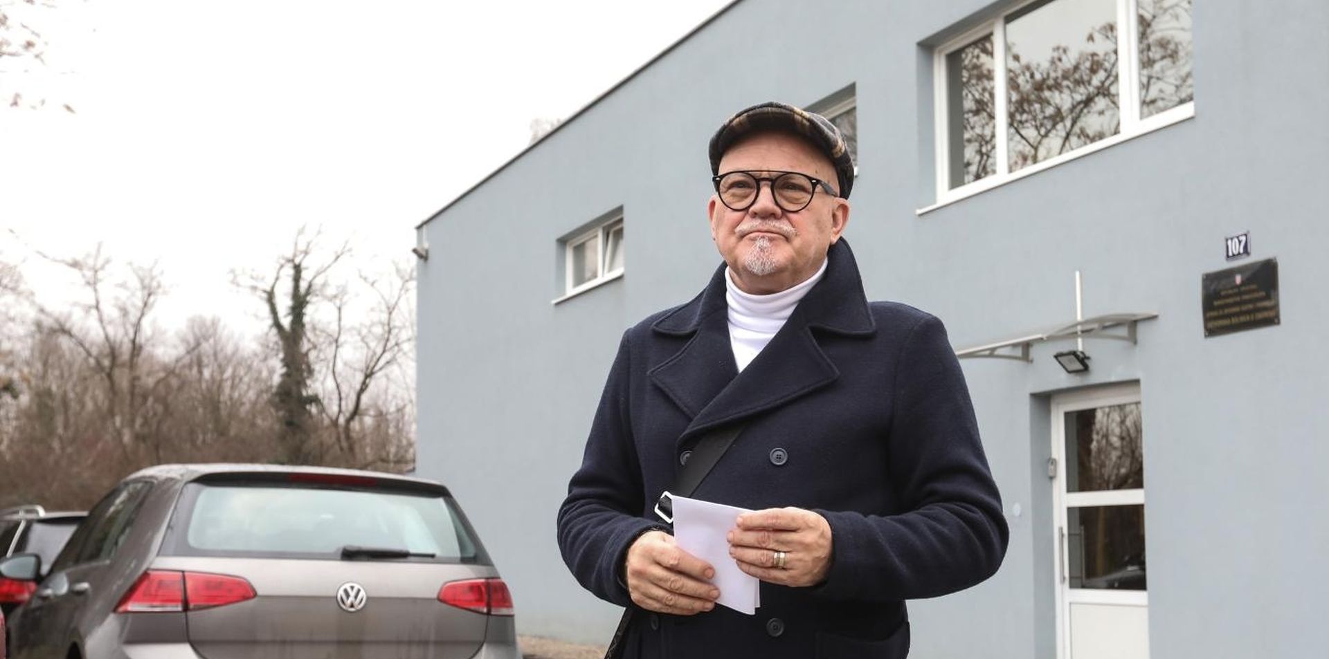 20.01.2020., Zagreb - Odvjetnik Branko Seric u zatvorskoj bolnici u Svetosimunskoj  posjetio  svog klijenta Filipa Zavadlava.  
Photo: Robert Anic/PIXSELL