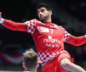 20.01.2020., Wiener Stadthalle, Bec, Austrija - Europsko rukometno prvenstvo, skupina 1, 3. kolo, Hrvatska - Ceska. Luka Stepancic
Photo: Slavko Midzor/PIXSELL