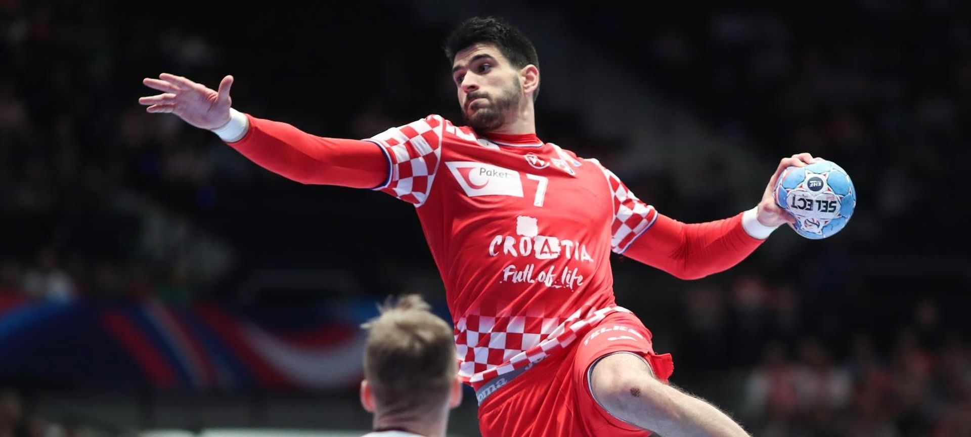 20.01.2020., Wiener Stadthalle, Bec, Austrija - Europsko rukometno prvenstvo, skupina 1, 3. kolo, Hrvatska - Ceska. Luka Stepancic
Photo: Slavko Midzor/PIXSELL