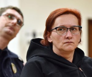 21.01.2020., Varazdin - Nastavak sudjenja Smiljani Srnec, optuzenoj za ubojstvo sestre Jasmine Dominic.

Photo: Vjeran Zganec Rogulja/PIXSELL