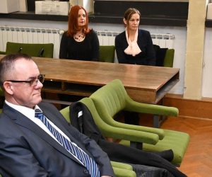 22.01.2020., Slavonski Brod - Na Opcinskom sudu u Slavonskom Brodu izricena je nepravomocna presuda zupanu Pozesko-slavonske zupanije Alojzu Tomasevicu za obiteljsko nasilje.
Photo: Ivica Galovic/PIXSELL