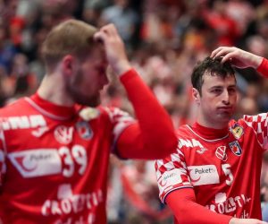 22.01.2020., Wiener Stadthalle, Bec, Austrija - Europsko rukometno prvenstvo, skupina 1, 4. kolo, Hrvatska - Spanjolska. Domagoj DuvnjakPhoto: Slavko Midzor/PIXSELL