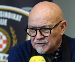 22.11.2019., Zagreb - U hotelu Antunovic odrzana je konferencija za medije odvjetnika Branka Serica i Dragana Stevanje, policajca koji je navodno pustio snimku prebrze voznje Josipa Celica, bivseg zamjenika ravnatelja policije. Na konferenciji za medije bio je i Nikola Kajkic iz sindikata policije. 
Photo: Marko Lukunic/PIXSELL