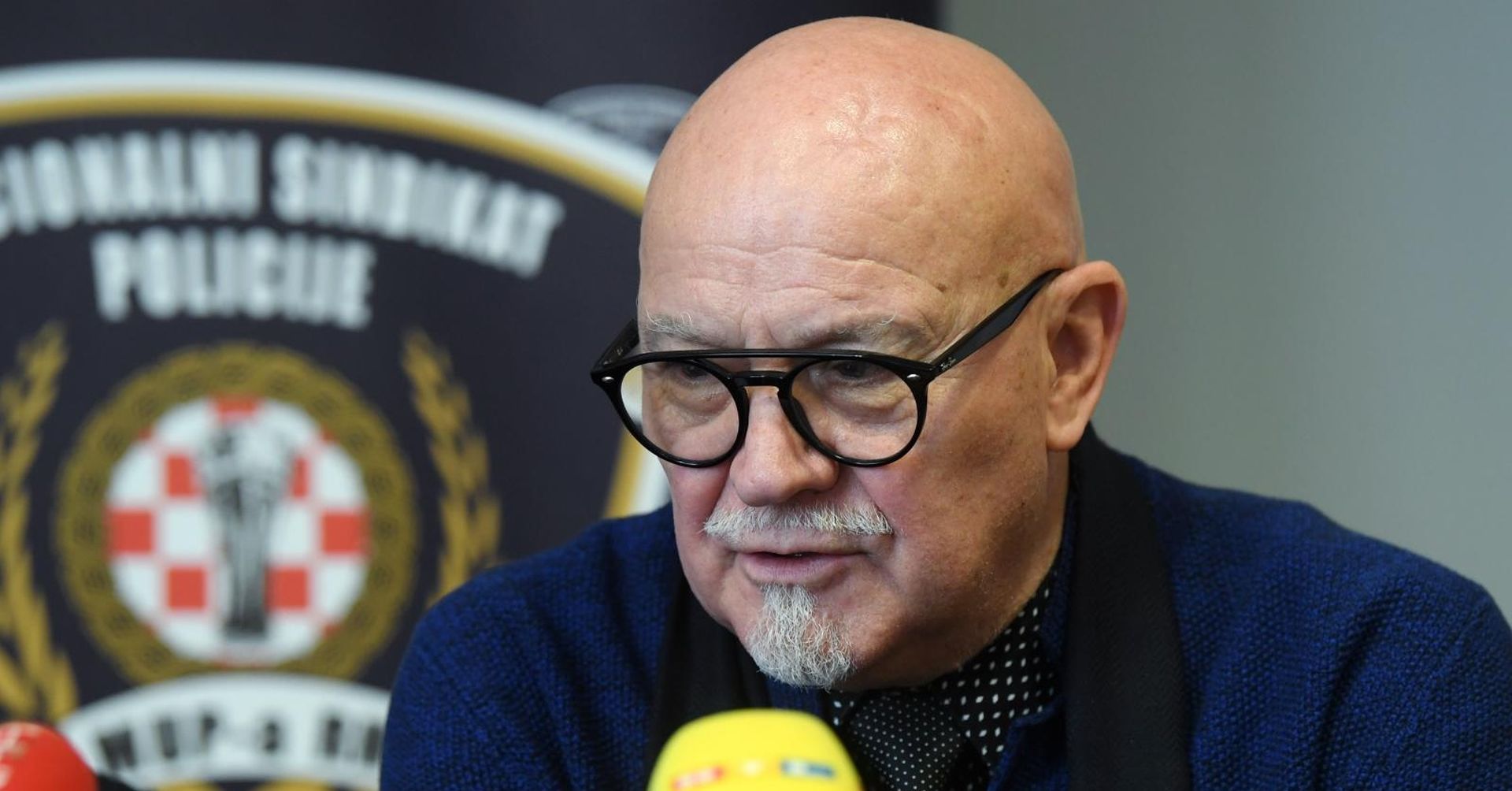22.11.2019., Zagreb - U hotelu Antunovic odrzana je konferencija za medije odvjetnika Branka Serica i Dragana Stevanje, policajca koji je navodno pustio snimku prebrze voznje Josipa Celica, bivseg zamjenika ravnatelja policije. Na konferenciji za medije bio je i Nikola Kajkic iz sindikata policije. 
Photo: Marko Lukunic/PIXSELL